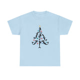 Adult Mermaid Christmas Tree T-Shirt