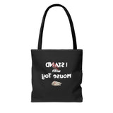 Mouse Toy Tote Bag - Hand Drawn Design by Nina