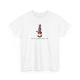 Red Spores Car Unisex Heavy Cotton Tee featuring Flounder and Mouse Toy on the Magical Mushroom