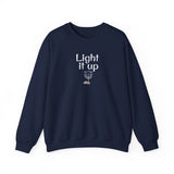 Hanukkah Mouse Toy Sweatshirt - Light it Up Design