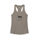 I Said What I Said Tank — Flounder Talking Pet Buttons Racerback Tank