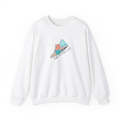 Nautical Blend Crewneck Sweatshirt - Hilton Head Island