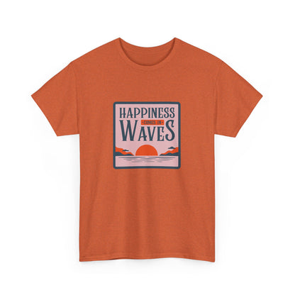 Happiness Comes in Waves Unisex Tee