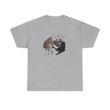 T-Shirt Treble Maker featuring Flounder the Purrmaid Playing Piano Design