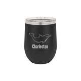 12 oz Charleston Wine Tumbler