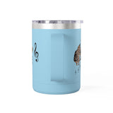 Coffee Mug Tumbler - Treble Maker Design Hand Drawn by Flounder's Mom, Nina