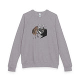 Raglan Sweatshirt Treble Maker Flounder the Purrmaid