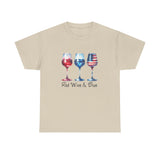 Red Wine & Blue - Cotton Tee