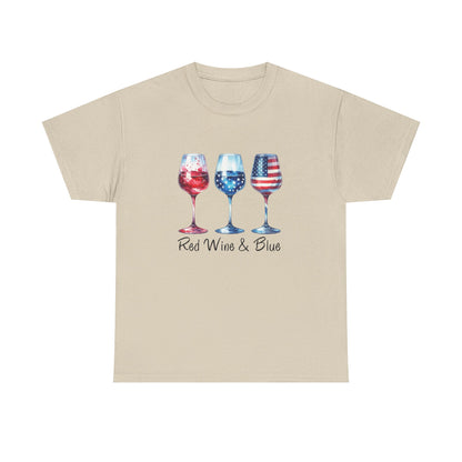 Red Wine & Blue - Cotton Tee