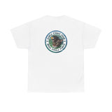Salty Paws Club Tee — Flounder the Purrmaid & Life‑Vest Mouse Toy Shirt