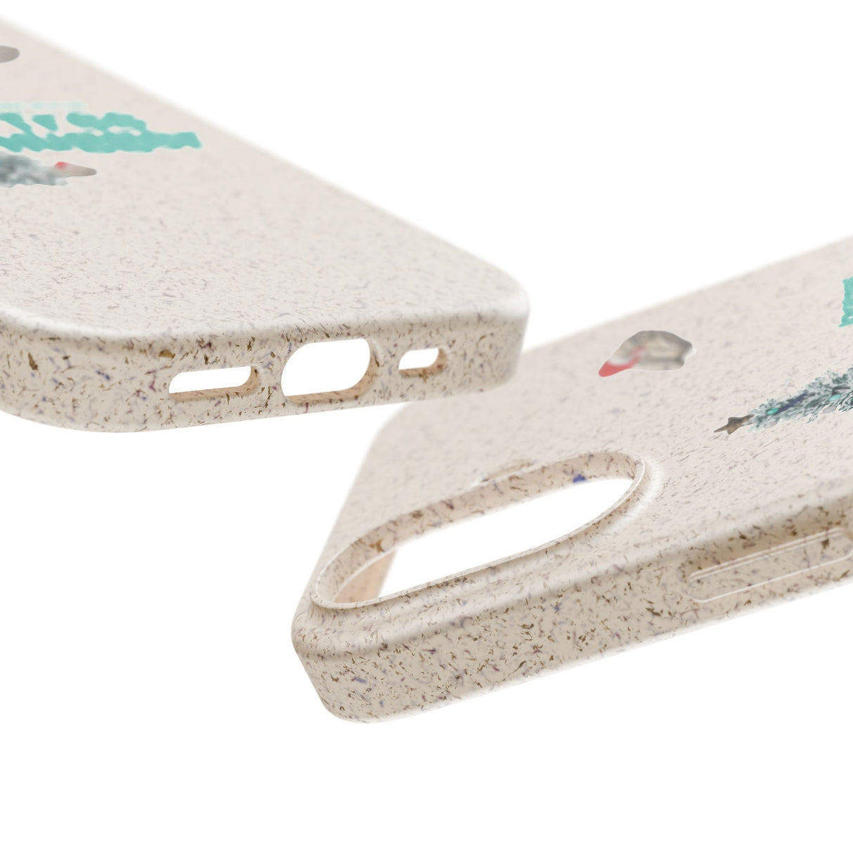 Phone Case with Christmas Tree Hugger Design