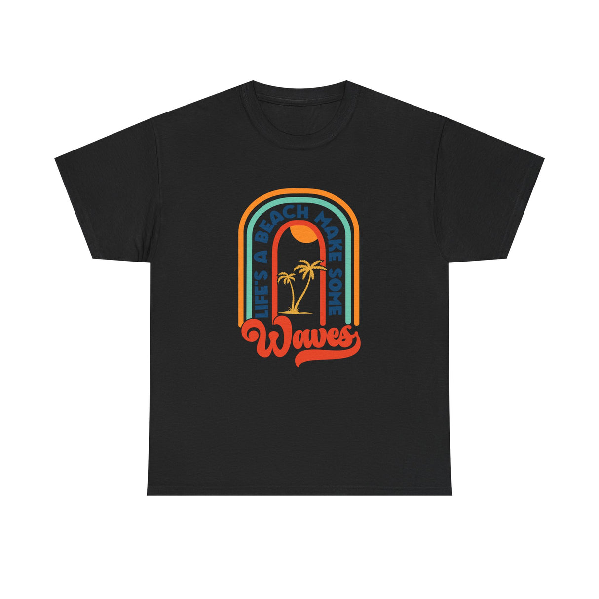Life's a Beach Unisex Cotton Tee