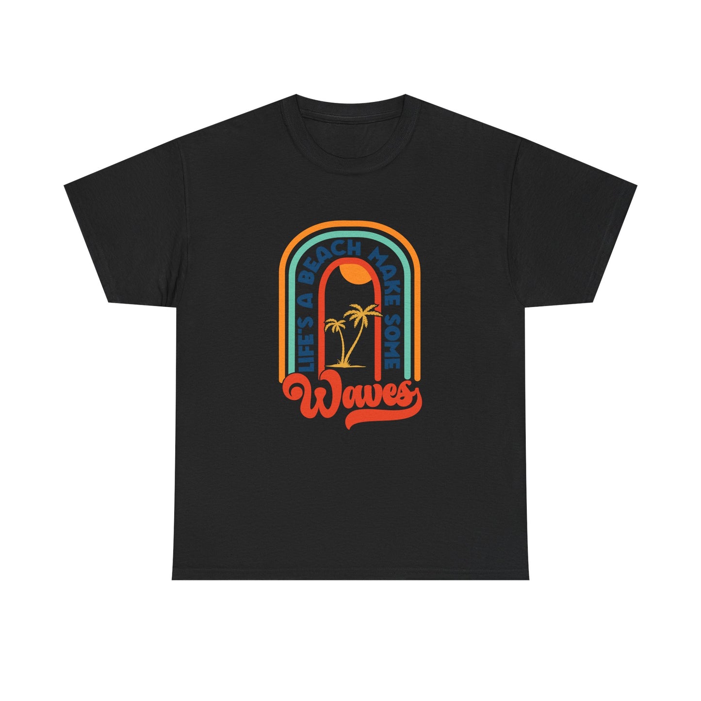 Life's a Beach Unisex Cotton Tee