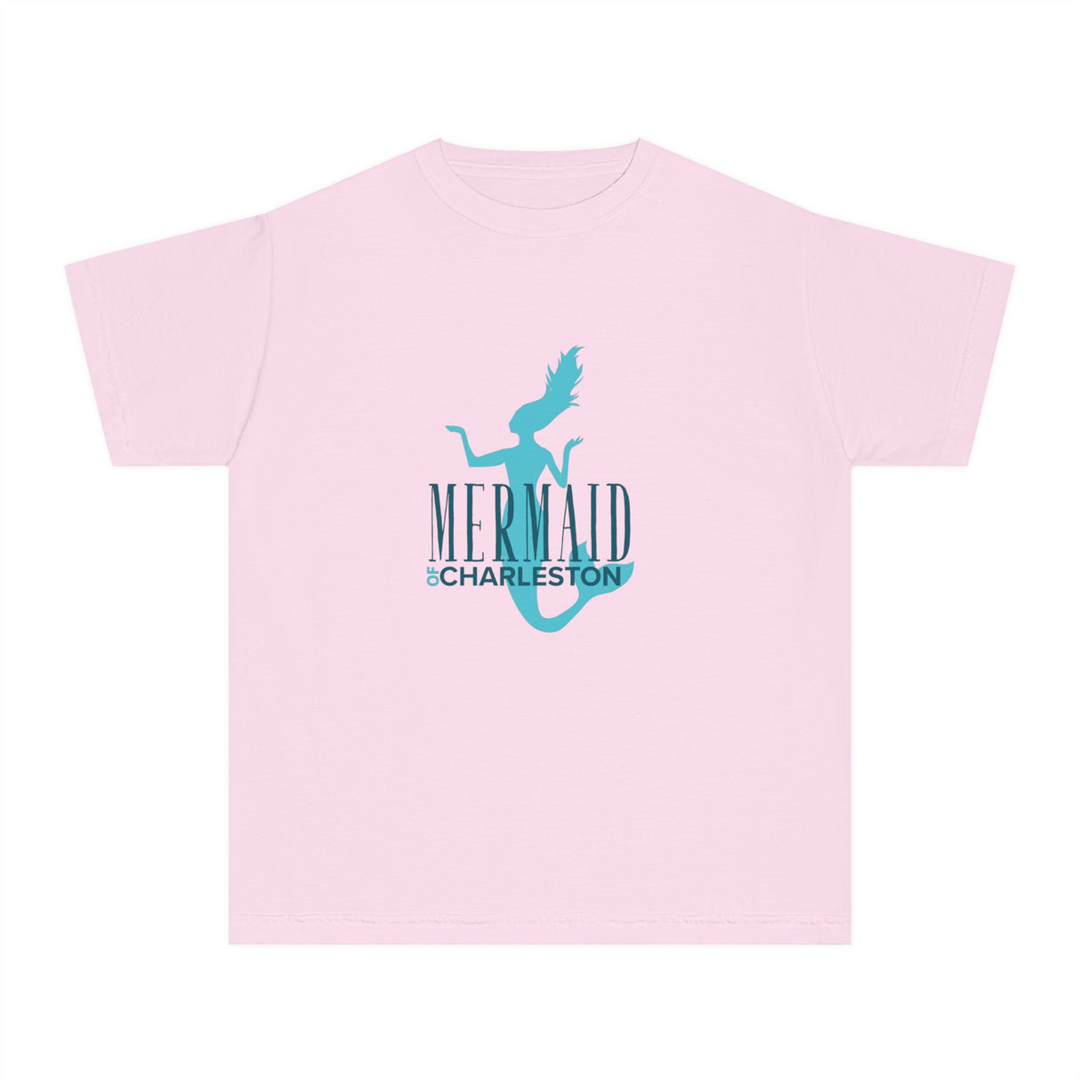 Mermaid of Charleston Youth Comfort Colors Shirt - Soft Cotton Tee