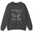 Lowcountry Bird Nerd crewneck sweatshirt in dark heather