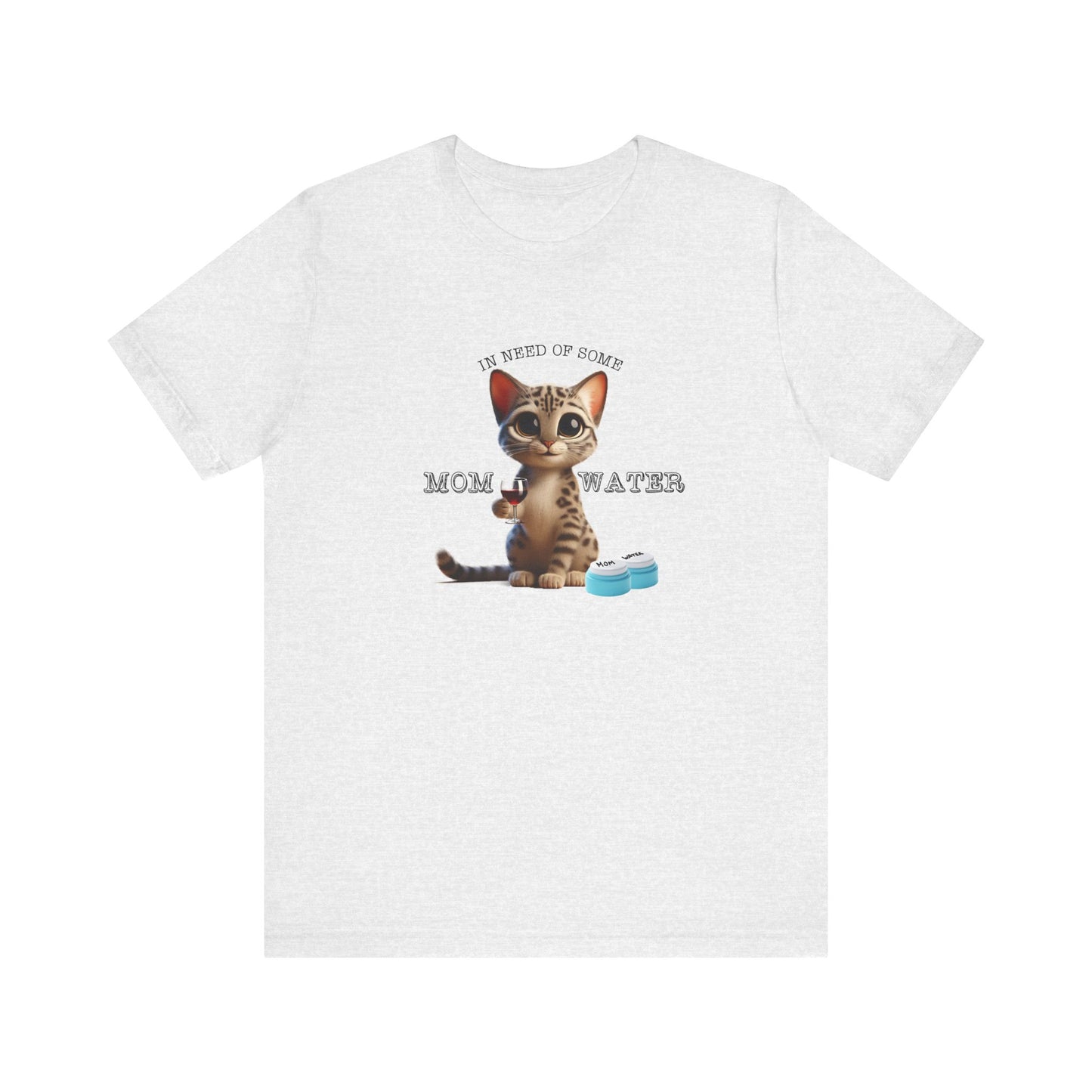 Adult Funny Cat Wine Tee