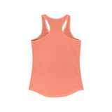 Women's Racerback Tank — "Paint With All the Colors of the Wind" Flounder the Purrcasso Art Tank