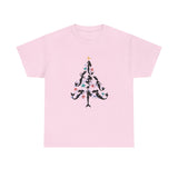 Adult Mermaid Christmas Tree T-Shirt