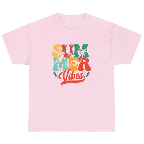 Retro Summer Vibes Unisex Cotton Tee