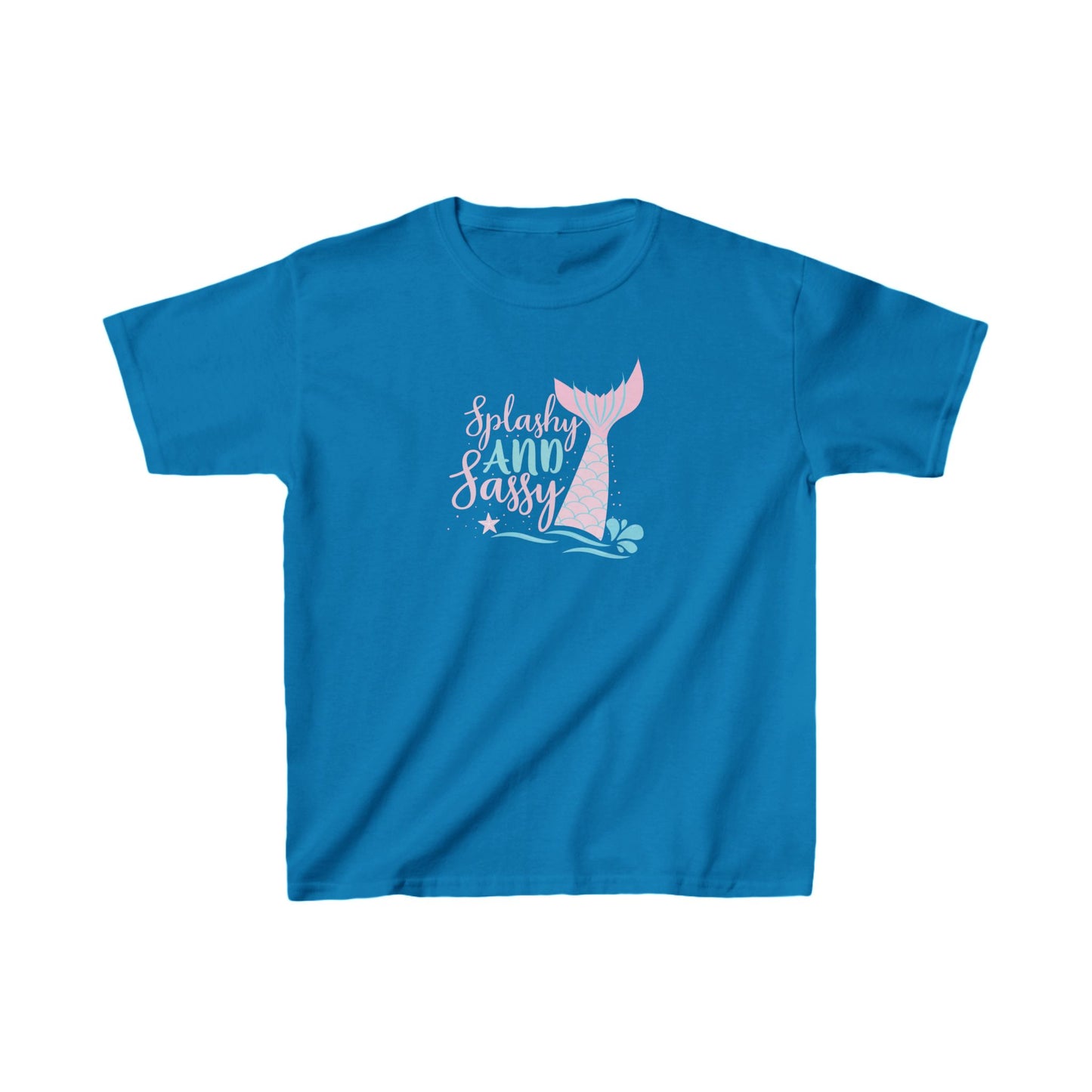 Mermaid "Splashy and Sassy" Tee