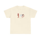 Nautical Christmas Unisex Tee - 'One (Sea) Horse Open Sleigh'