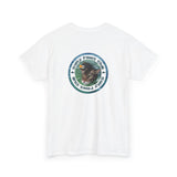 Salty Paws Club Tee — Flounder the Purrmaid & Life‑Vest Mouse Toy Shirt