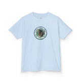 Kids Tee — "Salty Paws Club" Purrmaid Flounder & Life‑Vest Mouse Toy