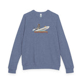 Raglan Crewneck Flocahontas and Mouse Toy Design by Nina
