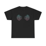 Seashell Bra Adult Gildan T-Shirt | Unisex Heavy Cotton Beach Tee