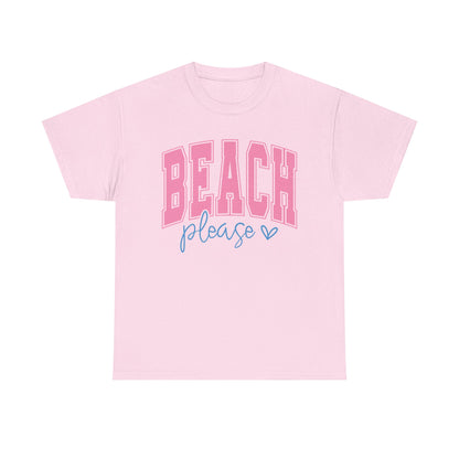 Beach Please Cotton Tee