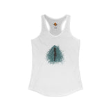 Fish at Heart Flounder Purrmaid Racerback Tank