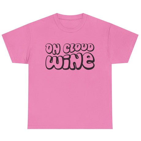 On Cloud Wine cotton tee in azalea