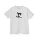 Kids Tee — "I Said What I Said" Flounder Talking Pet Buttons Design