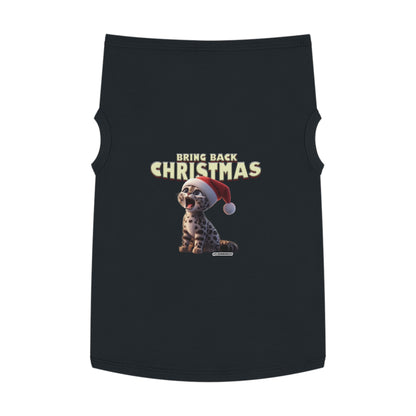 Flounder Cat - Bring Back Christmas Pet Tank Top