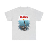 Funny Cat Claws Unisex Tee featuring Flounder and Mouse Toy