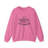Sunshine Mixed with a Little Hurricane Crewneck Sweatshirt