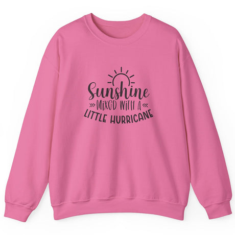 Sunshine Mixed with a Little Hurricane Crewneck Sweatshirt