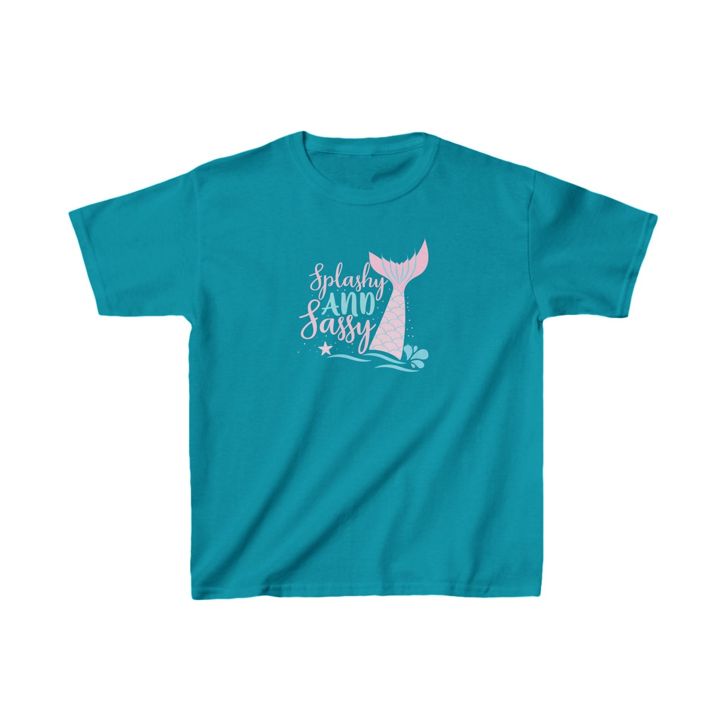 Mermaid "Splashy and Sassy" Tee