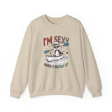 Unisex Kayaking Sweatshirt - 'I'm Sexy and I Row It'