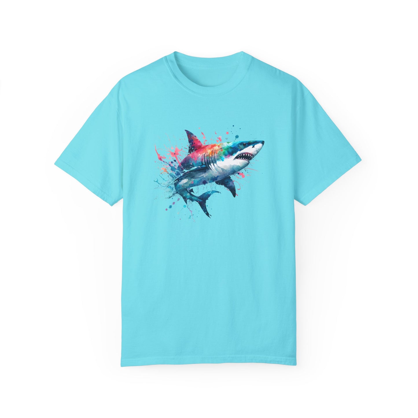 Colorful Great White Shark Unisex T-Shirt