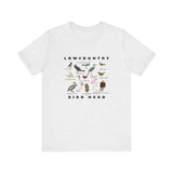 Bird Species Unisex Tee - Lowcountry Bird Nerd Shirt