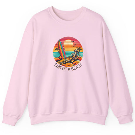 Funny Skeleton Sun of a Beach Sweatshirt