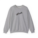 Flounder 'RUDE' Button Sweatshirt — Hand-Drawn Flounder Design