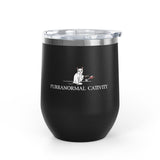 Wine Tumbler - Purranormal Cativity Design - 12oz