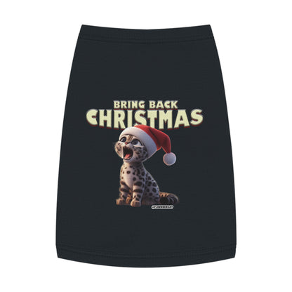 Flounder Cat - Bring Back Christmas Pet Tank Top