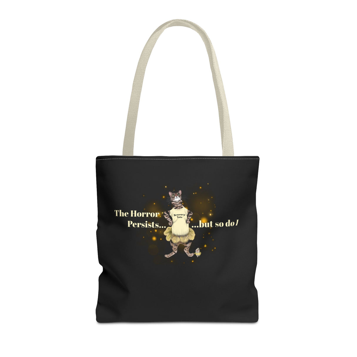 Tote Bag - Bravery Tutu Design with Flounder the Purrmaid and Mouse Toy