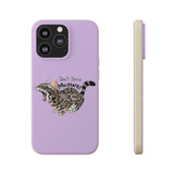 Flounder Cat - Don't Stress Meowt Biodegradable Phone Case – Eco-Friendly & Stylish