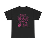 Pink Coastal Coquette Shell Cotton T-Shirt