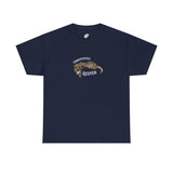 Flounder 'Competitive Rester' T-Shirt — Funny Resting Pose Tee