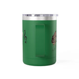 Coffee Mug Tumbler - Treble Maker Design Hand Drawn by Flounder's Mom, Nina
